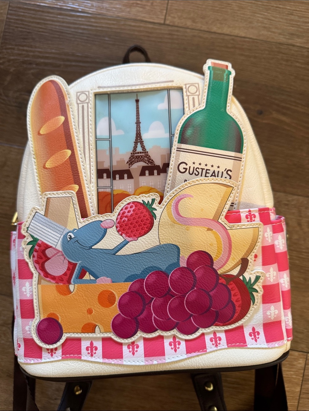 Disney parks loungefly RATATOUILLE 🐀 15th anniversary backpack
